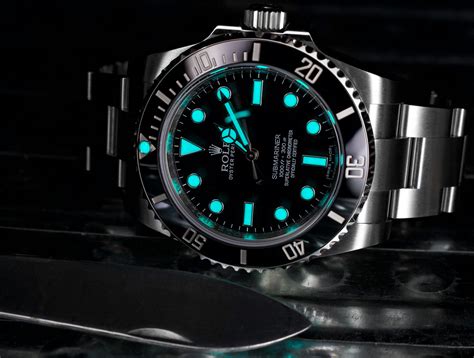 rolex chromalight duration|submariner glow in the dark.